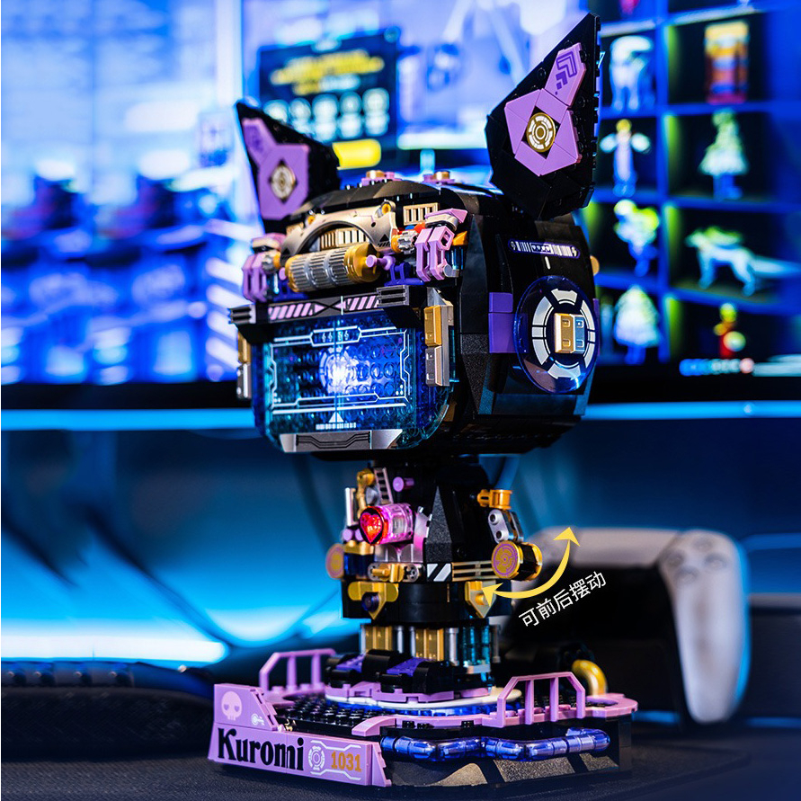 Đồ Chơi Lắp Ráp Mô Hình Kuromi Starlight Toptoy Trong Phim Kuromi Pretty Journey TC1803 Với 1000+ Mảnh Ghép