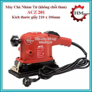 Máy chà nhám rung ACZ 201 động cơ không chổi than, công suất 200w - Máy chà nhám gỗ, máy nhám rung từ, máy nhám rung