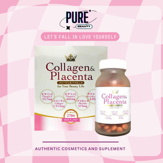 Viên Uống Collagen Placenta 5 in 1 Nhật Bản