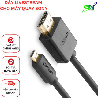 Dây Micro HDMI kết nối máy ảnh Sony Canon với máy tính dài 2m 3m