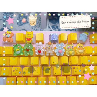 Keycap lẻ một nút động vật đáng yêu chỉ dành cho bàn phím cơ
