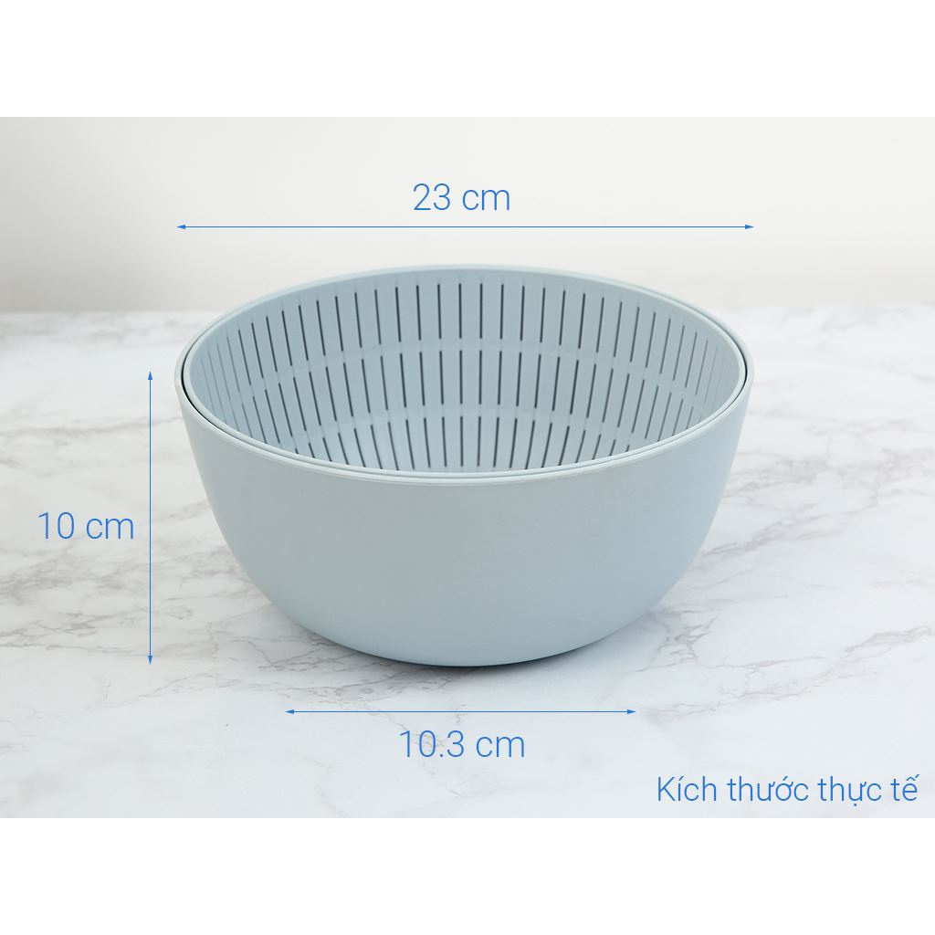 Bộ Thau Rổ Đa Năng 23cm Yoko INOCHI Nhật Bản