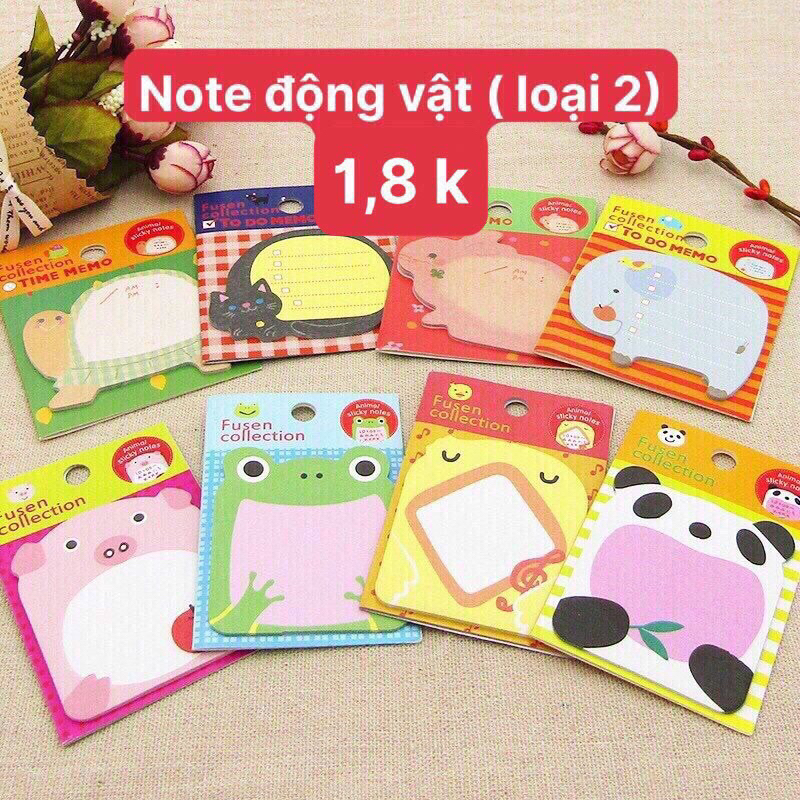 note động vật loại 2