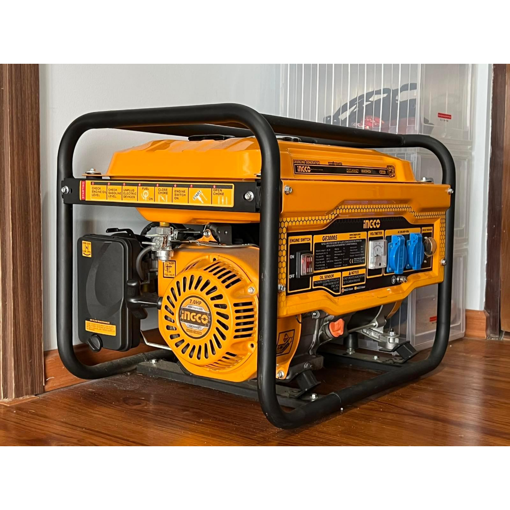 Máy phát điện 2.8kw dùng xăng pha nhớt Ingco GE30005