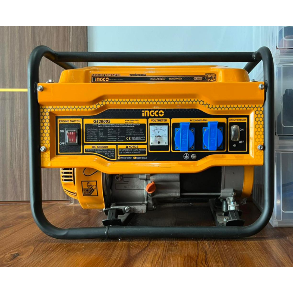 Máy phát điện 2.8kw dùng xăng pha nhớt Ingco GE30005