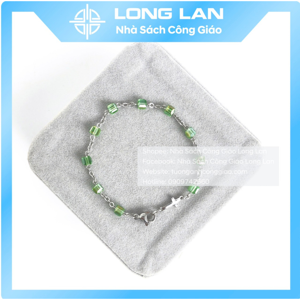 LẮC TAY MÂN CÔI-TRÀNG HẠT-CHUỖI MÂN CÔI PHA LÊ VUÔNG