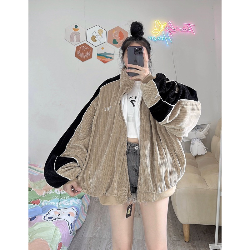 Khoác bomber from bự