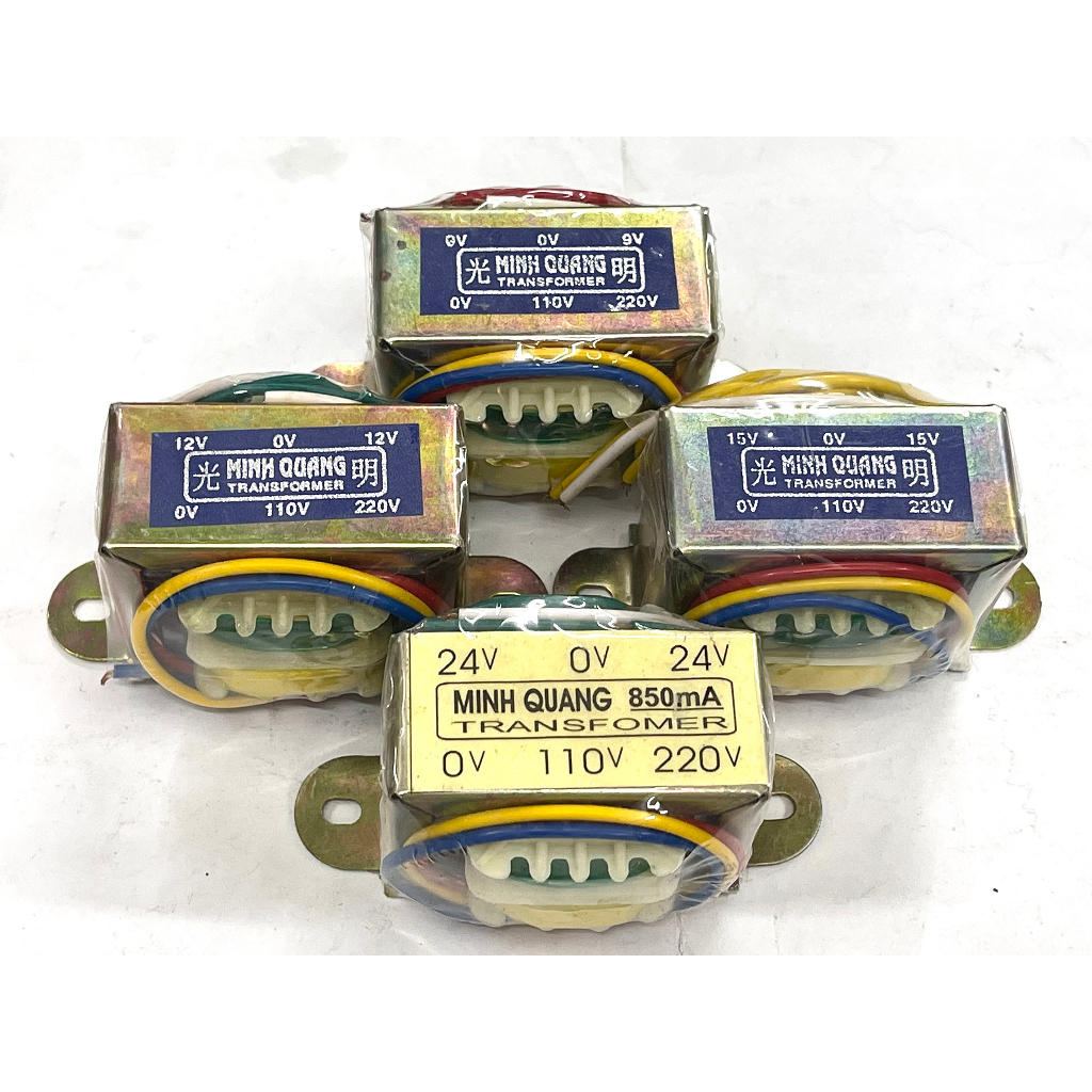 Biến áp 850mA có 4 loại