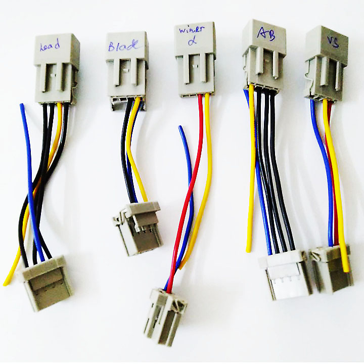 Jack Nối Cho Khoá Chống Trộm IKY Cho Các Loại Xe, giúp nối dây nhanh, không cần cắt dây zin của xe.