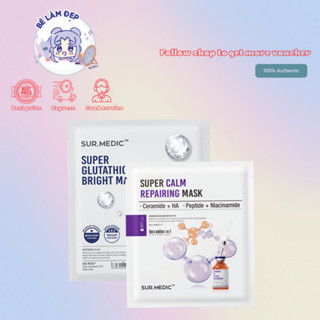 Mặt Nạ Dưỡng Trắng Da Sur Medic - Lẻ 1 miếng