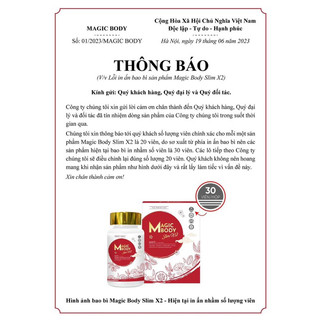 Magic body cocoaslim X2 thực phẩm chức năng
