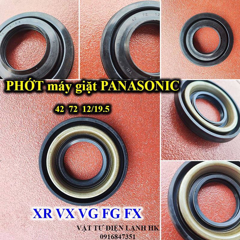 Phớt máy giặt PANASONIC 30-52-10 35-62-10 42-88.5-12 42-72-12/19.5 Phot bi mg cửa ngang PANA PÂN