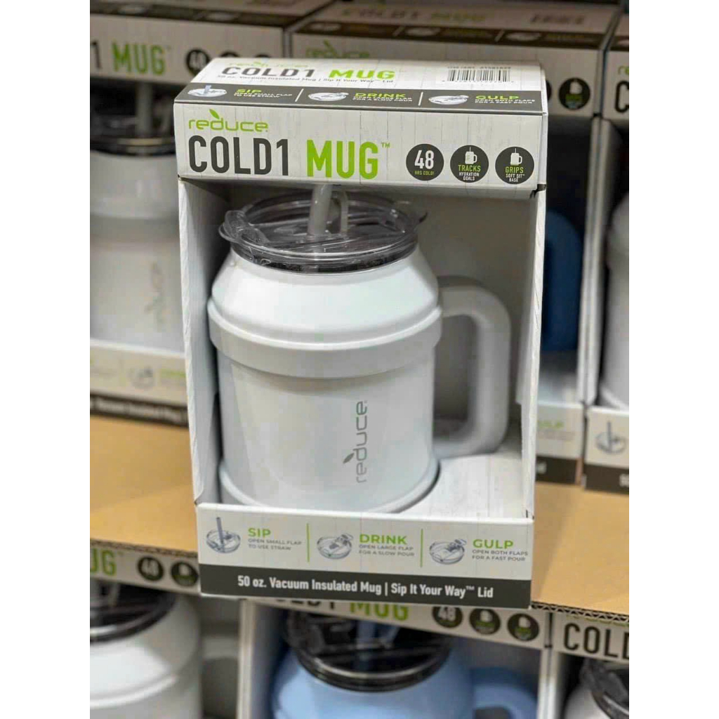 LY GIỮ NHIỆT REDUCE COLD 1 MUG MỸ - 1,5L về hàng chuyến cuối đâyyyy bn