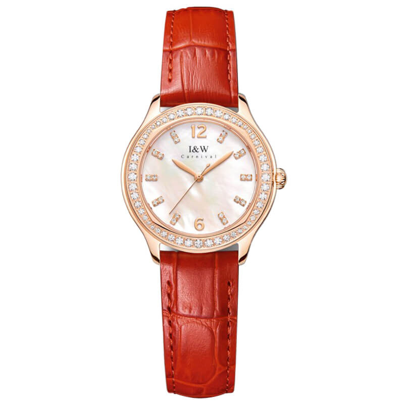 Đồng hồ nữ chính hãng IW CARNIVAL IW559L-3 Kính sapphire ,chống xước ,Chống nước 30m ,Bh 24 tháng,Máy điện tử (PIn)