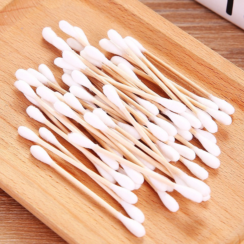 Bộ 100 tăm bông Cotton Đa Năng Tiện Dụng dùng để ngoáy tai