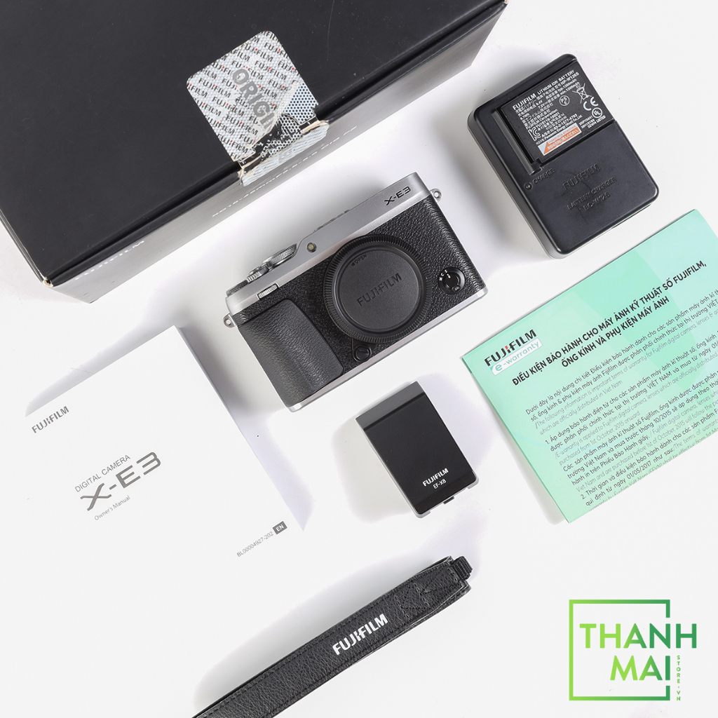 Máy ảnh Fujifilm X-E3  Silver
