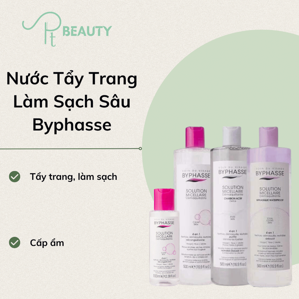 NƯỚC TẨY TRANG SOLUTION MICELLAIRE BYPHASSE