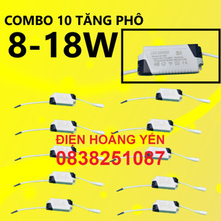 10 driver đèn led 8w - 18w âm trần và ốp nổi