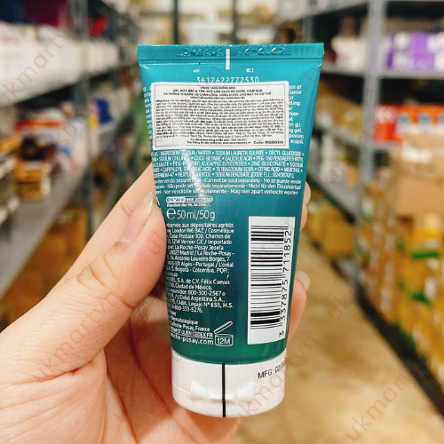 Gel Rửa Mặt La Roche-Posay Giảm Mụn Cho Mặt, Toàn Thân 50ml Effaclar Micro-Peeling Purifying Gel