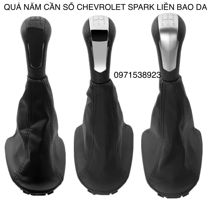 QUẢ NẮM CẦN SỐ LIỀN BỌC DA CHEVROLET SPARK MATIZ 2011-2018