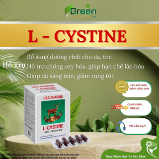 [TPBVSK] L - CYSTINE - Viên Uống Đẹp Da, Tóc, Móng (Hộp 60 viên)