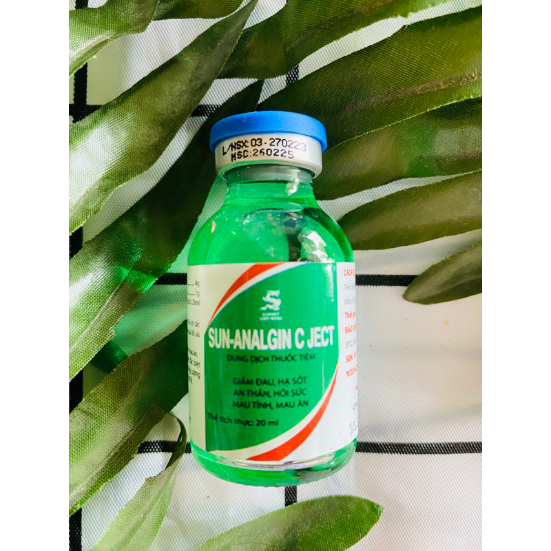 anagin c hạ sốt giảm đau,an thần nhanh