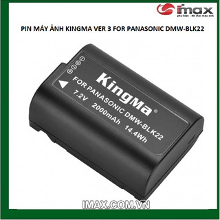 PIN MÁY ẢNH KINGMA VER 3 THAY THẾ CHO PIN MÁY ẢNH DMW-BLK22