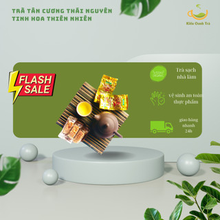 Trà thái nguyên hảo hạng gói 50gram - trà lễ 50gram - gói trà lễ