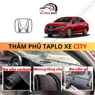 Thảm phủ taplo cho xe Honda City 2009-2023 chống nắng cao cấp