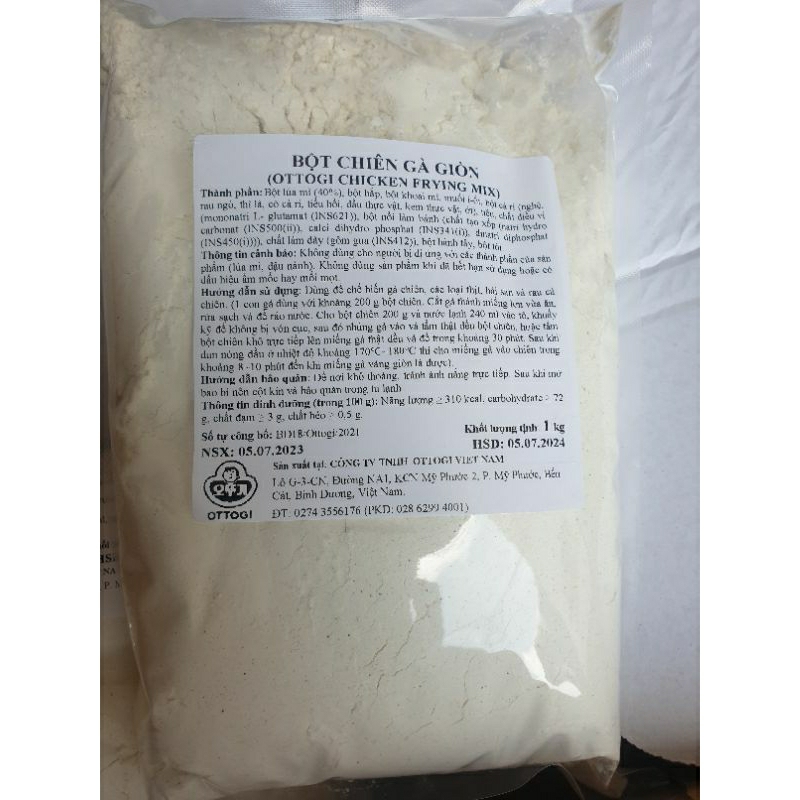 BỘT CHIÊN GÀ GIÒN OTTOGI 1KG