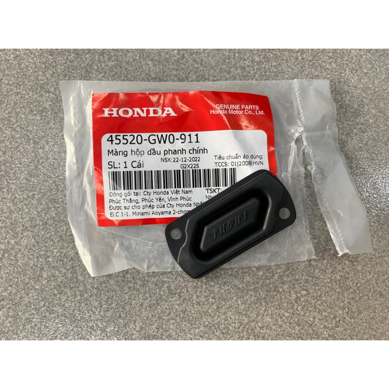 Cao su tay dầu đĩa W, RS, AB hình chử nhật zin-