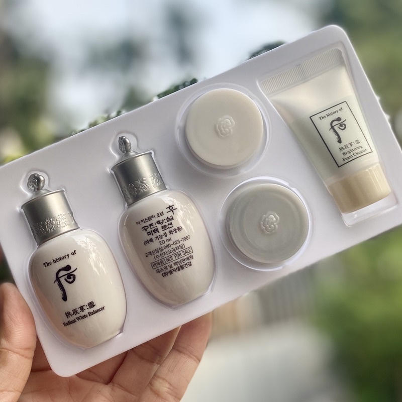 Set sản phẩm dưỡng trắng giảm nám Whoo - Hàng chuẩn công ty LGVina