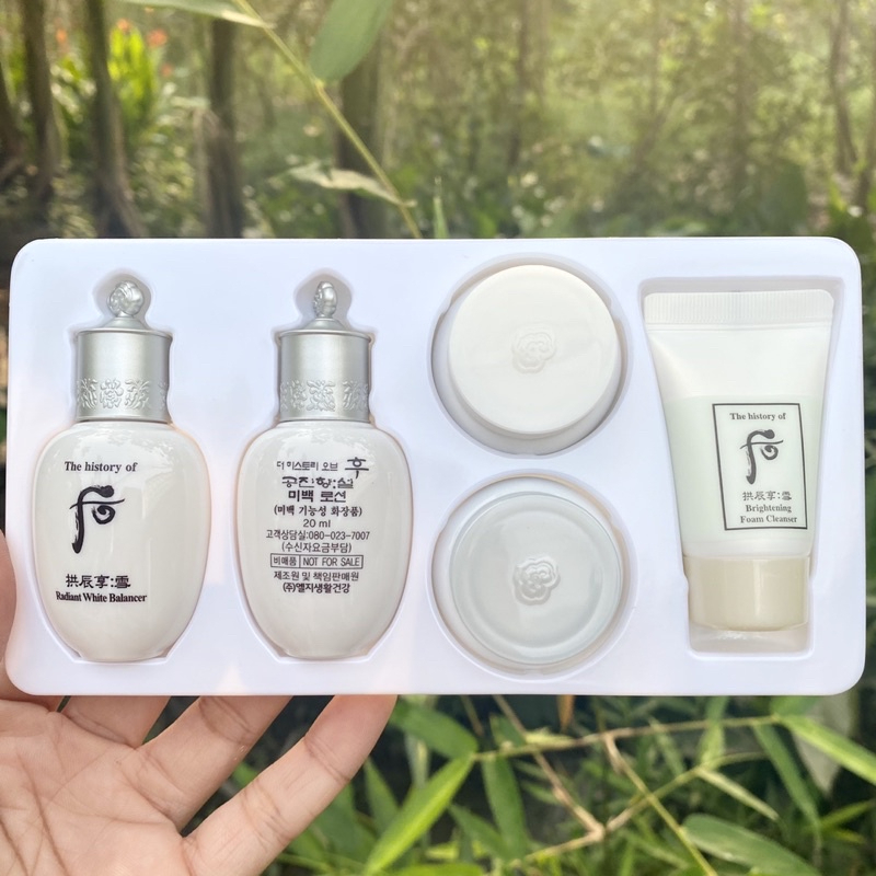 Set sản phẩm dưỡng trắng giảm nám Whoo - Hàng chuẩn công ty LGVina