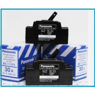 [CHÍNH HÃNG] CB Cóc (Cầu Dao Tự Động) PANASONIC  6A,10A, 15A, 20A,, 30A, 40A.