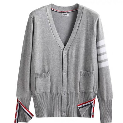 Áo Cardigan Thom Len Mỏng Hoạ Tiết Bốn Sọc  -Tinahouse.2021