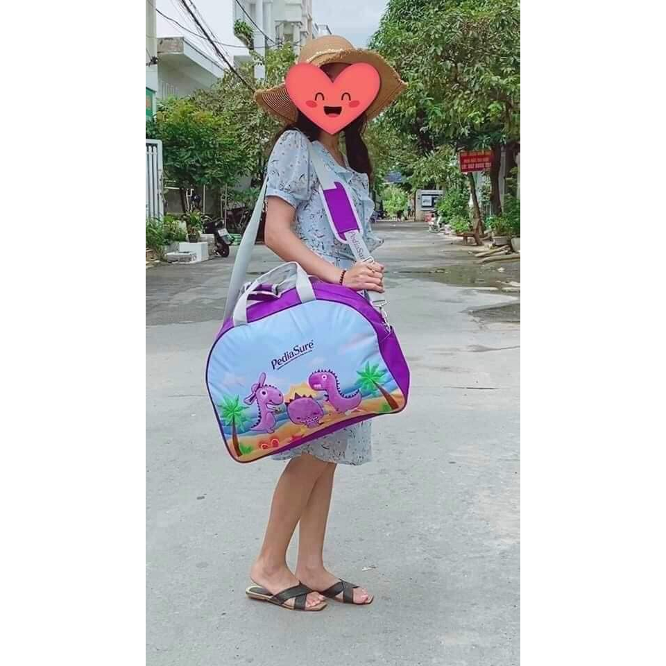 Túi Xách Bỉm Sữa Mẹ Và Bé Hàng Khuyến Mại Của Pediasure