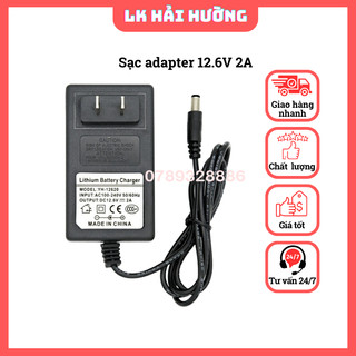 Sạc pin lion 3s 12.6v 2a có đèn báo đầy, tự ngắt khi đầy