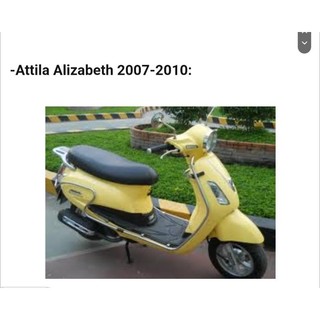 Da bọc yên xe Attila Elizabeth