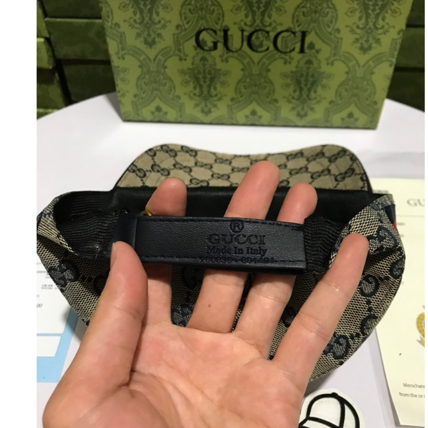 Mũ Lưỡi Trai Nam Gucci Phom Đẹp,Freesize,Có Full Màu.