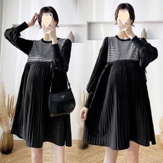  Young Mom | Đầm bầu HQV294 thoải mái mùa hè mát mẻ thời trang trẻ trung hàng nhập Quảng Châu 