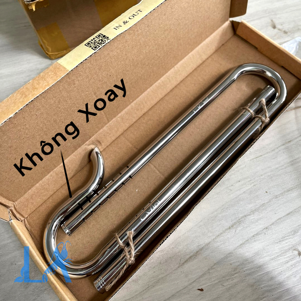 Ống IN OUT INOX thương hiệu MAD sáng bóng  cho lọc thùng hồ thủy sinh