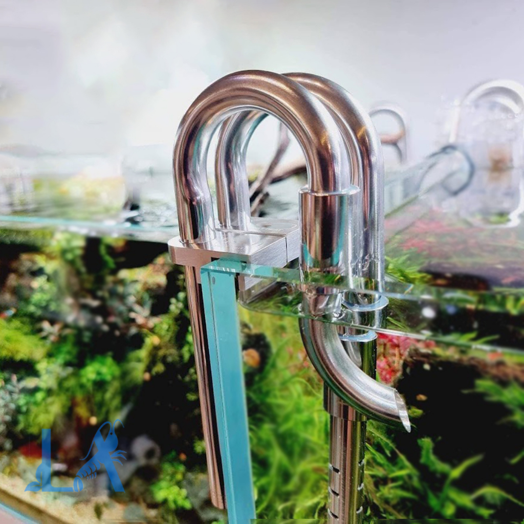 Ống IN OUT INOX thương hiệu MAD sáng bóng  cho lọc thùng hồ thủy sinh