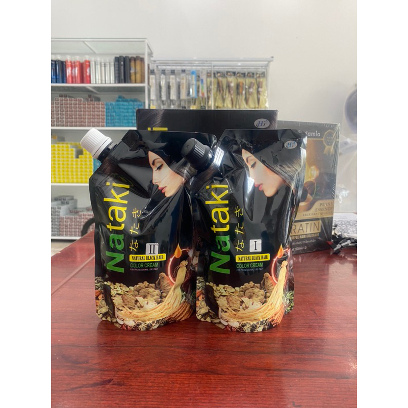 Phủ bạc đen, nâu Nataki