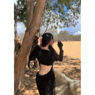 ĐẦM BODY ĐEN TRỄ VAI KHOÉT EO 1 BÊN 🖤