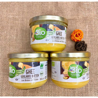 Bơ ghee hữu cơ cho bé ăn dặm dm bio đức 180g
