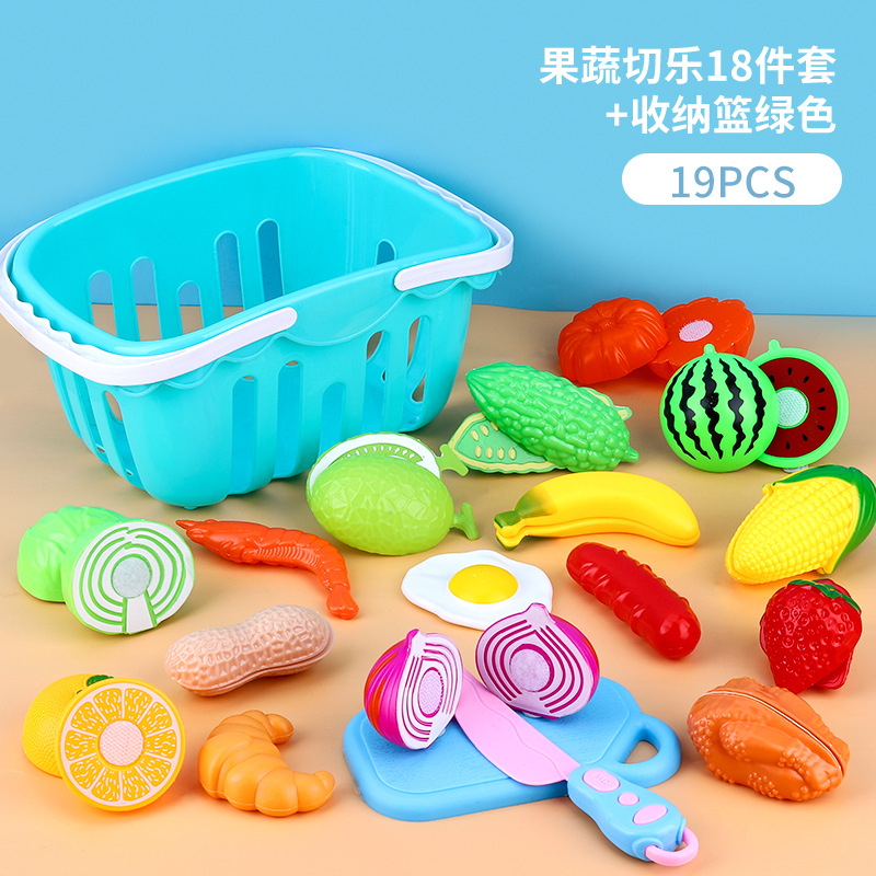 Đồ chơi trái cây, trẻ em đi qua bếp 16 cái đặt món quà