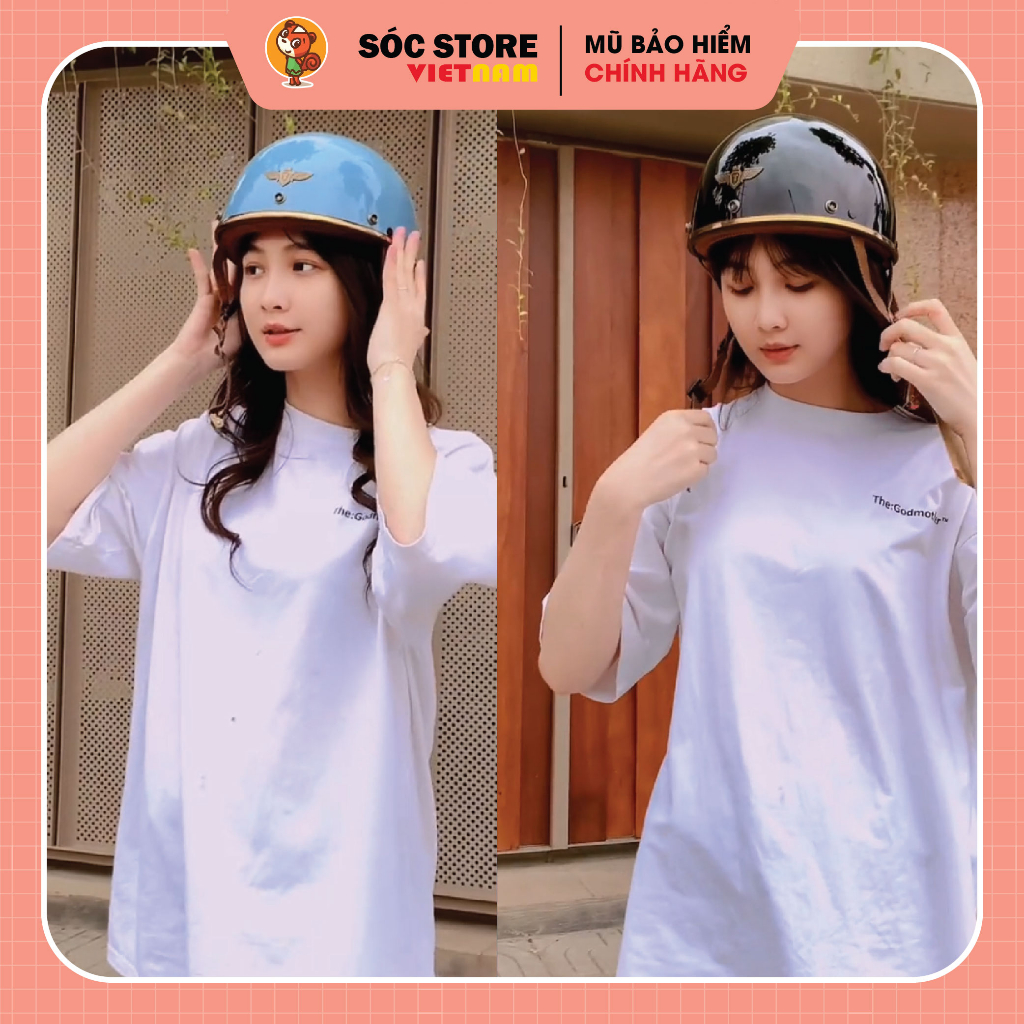 Mũ bảo hiểm PUB,  nón bảo hiểm 1/2 PUB Sóc Store Vietnam chính hãng