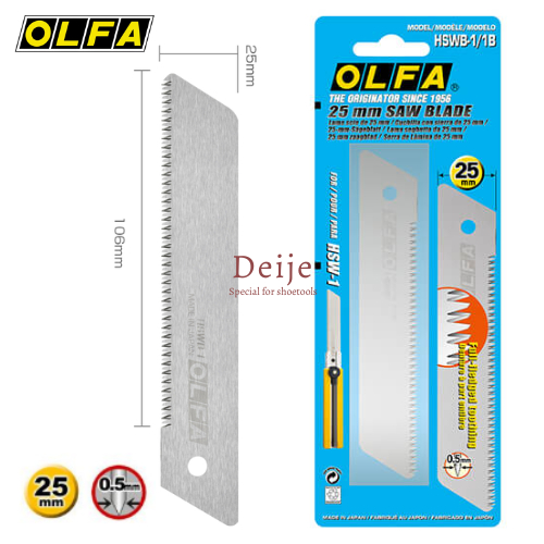 Lưỡi dao cưa Nhật OLFA HSWB-1/1B (dùng cho dao OLFA HSW-1)