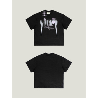 Áo phông hình HBS BRAVE BOXY T-SHIRT - BLACK