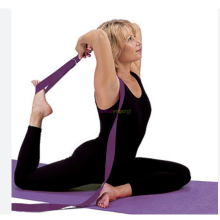 Dây Tập Yoga Chất Liệu Cotton Bền Đẹp dài 2.5m